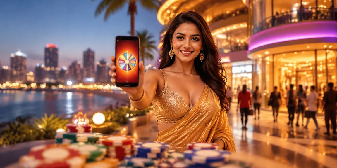 Pune city night market vibrant with lottery ticket sellers
